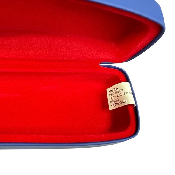 Ray-Ban Navy Blue Eyeglass Case Only No Glasses OS - Picture 8 of 8